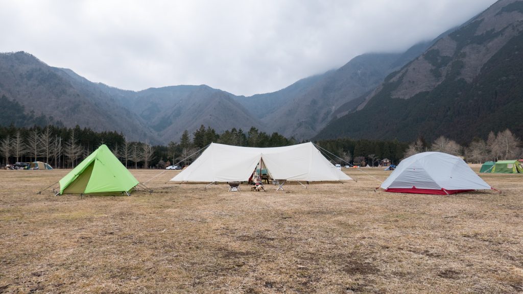 ランステとテント