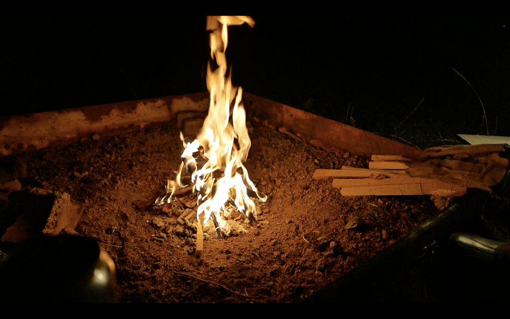 焚き火